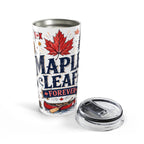 Maple Leaf Forever 20oz Tumbler | Canadian Pride Gift | Insulated Stainless Steel Travel Cup