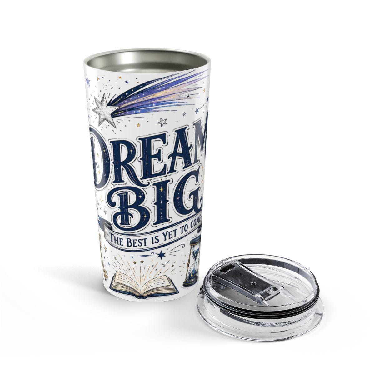 Dream Big 20oz Tumbler | Class of 2026 Graduation Gift | Insulated Stainless Steel Travel Cup