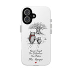 Personalized Never Forget Difference You Make Phone Case, Custom Name Teacher Gift, Appreciation - image 2