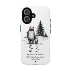 Bear Father and Cub Illustration phone case | Fatherhood Dad Quote - image 2