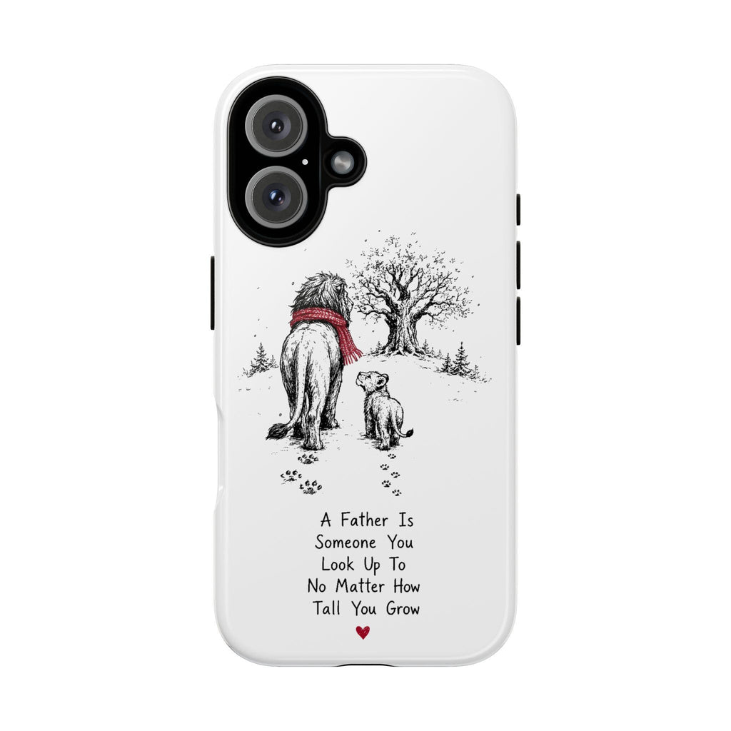 King Lion Dad Phone Case | Illustrated Lion Pride Art for iPhone Samsung - image 2