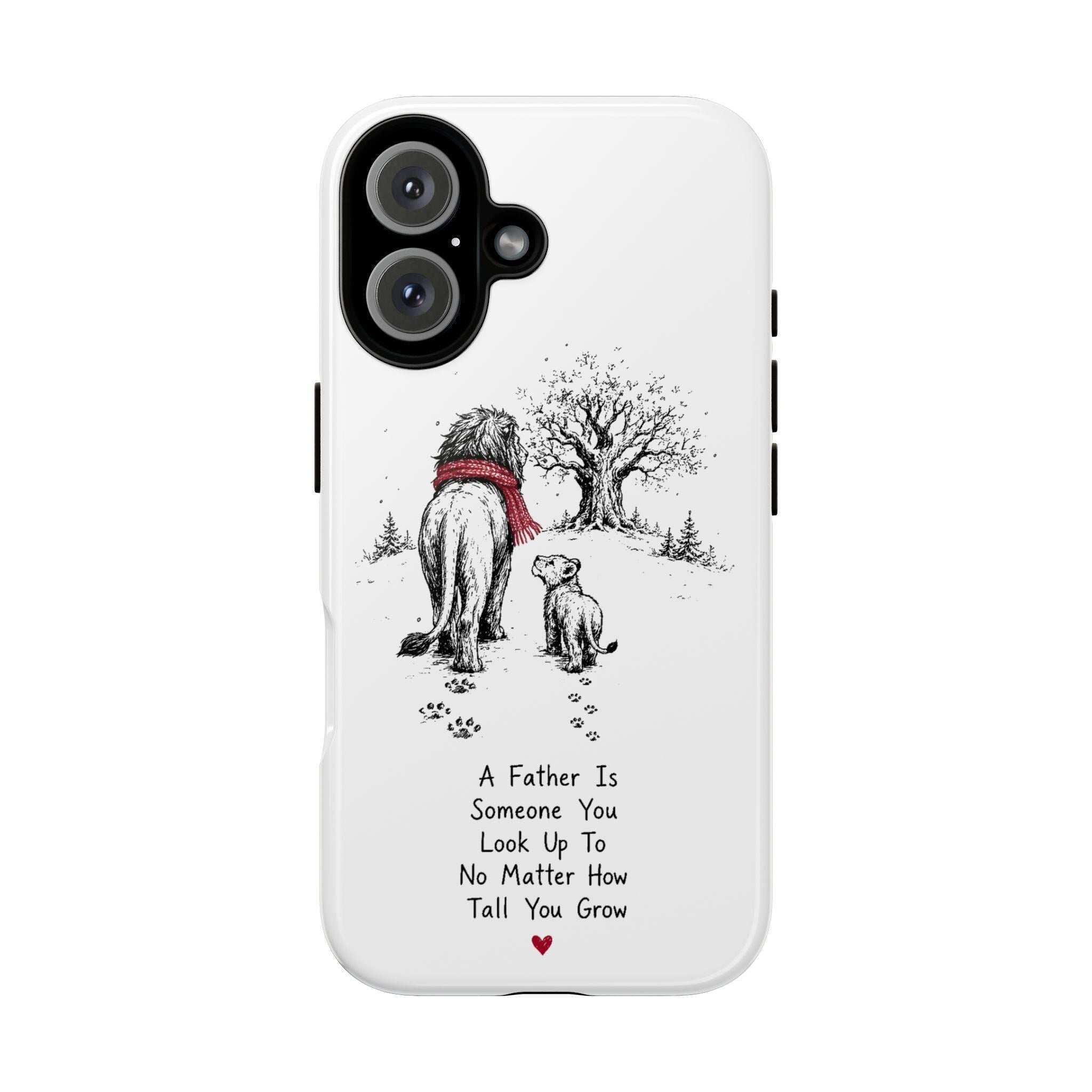 King Lion Dad Phone Case | Illustrated Lion Pride Art for iPhone Samsung - image 2