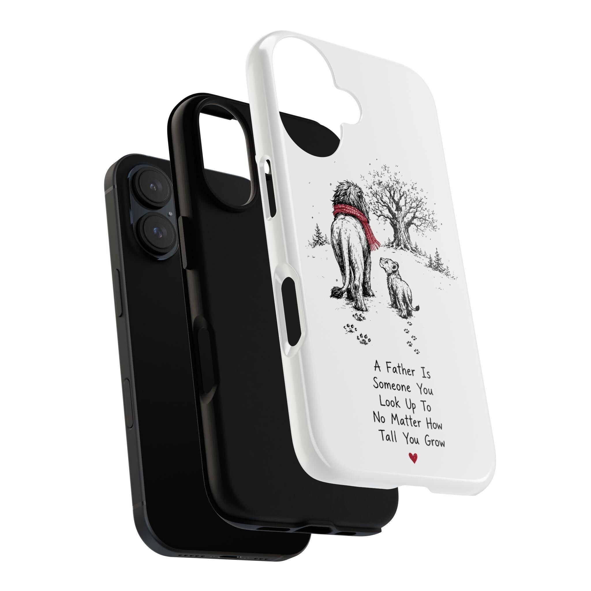 King Lion Dad Phone Case | Illustrated Lion Pride Art for iPhone Samsung - image 4