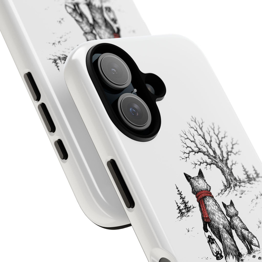 Clever Fox Dad Phone Case | Father's Day Gift | Fox Art | iPhone Samsung - image 3