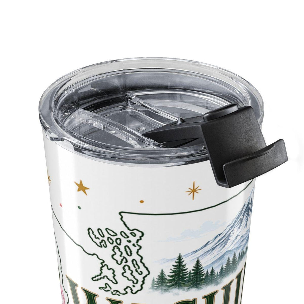 Washington State Flower 20oz Tumbler | Washington Botanical Gift | Insulated Stainless Steel Travel Cup