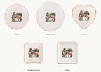 Portugal Ceramic Ring Dish, Gold Rim Trinket Tray, Jewelry Holder Gift, Five Shape Options