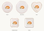 Sleeping Cat Ceramic Ring Dish, Gold Rim Trinket Tray, Jewelry Holder Gift, Five Shape Options