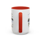 Isle Royale National Park Coffee Mug | Michigan Island Wilderness Hiking Gift | Accent Color Ceramic 11oz 15oz