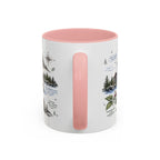 Isle Royale National Park Coffee Mug | Michigan Island Wilderness Hiking Gift | Accent Color Ceramic 11oz 15oz