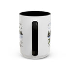 Isle Royale National Park Coffee Mug | Michigan Island Wilderness Hiking Gift | Accent Color Ceramic 11oz 15oz
