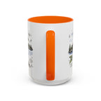 Isle Royale National Park Coffee Mug | Michigan Island Wilderness Hiking Gift | Accent Color Ceramic 11oz 15oz