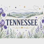 Tennessee State Flower 20oz Tumbler | Tennessee Botanical Gift | Insulated Stainless Steel Travel Cup video
