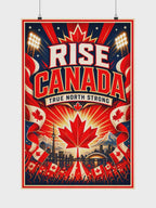Canada Soccer Poster | Rally Fan Art Print | 2026 Soccer Wall Decor video