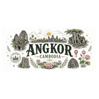 Angkor Coffee Mug | Travel Destination Souvenir Gift | Accent Color Ceramic 11oz 15oz video