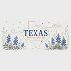 Texas State Map Mug | Bluebonnet Botanical Design, Home Reminder Coffee Cup video