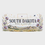South Dakota State Map Mug | Botanical Accents, Homesick Gift (11oz or 15oz) video
