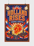 Netherlands World Cup Poster | Rally Fan Art Print | 2026 Soccer Wall Decor video