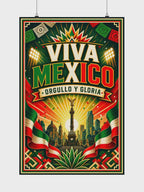 Mexico World Cup Poster | Rally Fan Art Print | 2026 Soccer Wall Decor video