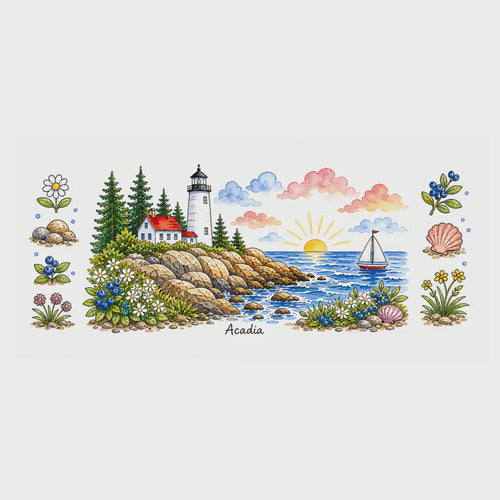Acadia National Park Mug | US Travel Souvenir Accent Coffee Mug | 11oz 15oz Ceramic Cup video