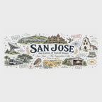 San Jose Coffee Mug | California Souvenir City Gift | Accent Color Ceramic 11oz 15oz video
