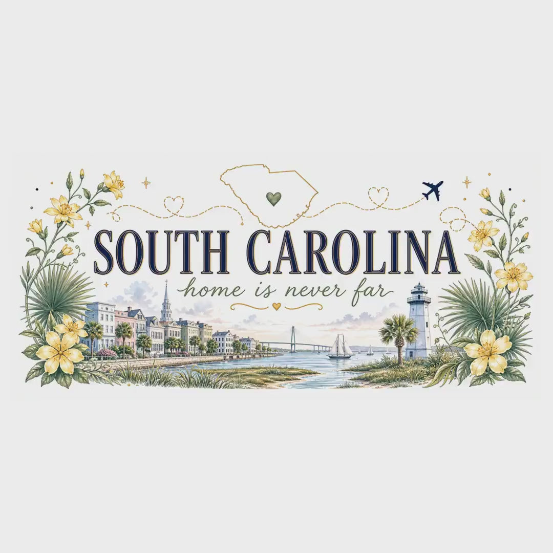 South Carolina State Mug | Botanical Map Accent Cup (11oz 15oz) video