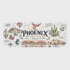 Phoenix Coffee Mug | Arizona Souvenir City Gift | Accent Color Ceramic 11oz 15oz video