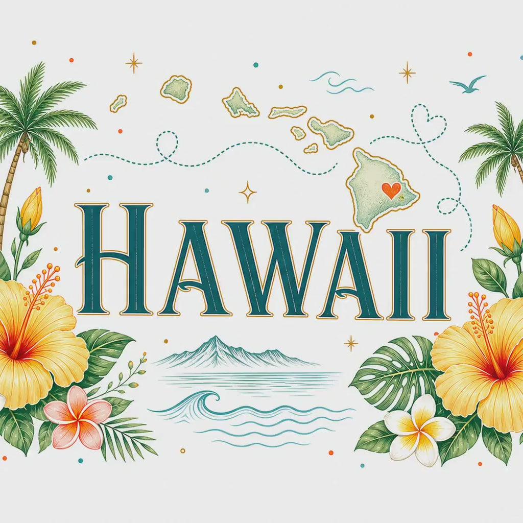 Hawaii State Flower 20oz Tumbler | Hawaii Botanical Gift | Insulated Stainless Steel Travel Cup video