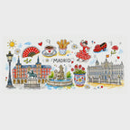 Madrid Travel Mug | European City Souvenir Accent Coffee Mug | 11oz 15oz Ceramic Cup video