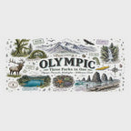 Olympic Coffee Mug | National Park Hiking Rainforest Gift | Accent Color Ceramic 11oz 15oz video