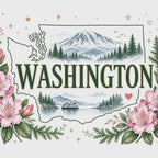 Washington State Flower 20oz Tumbler | Washington Botanical Gift | Insulated Stainless Steel Travel Cup video