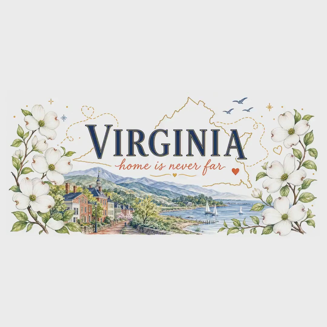 Virginia Home State Mug | Moving Away, Long Distance Friendship Gift Cup video