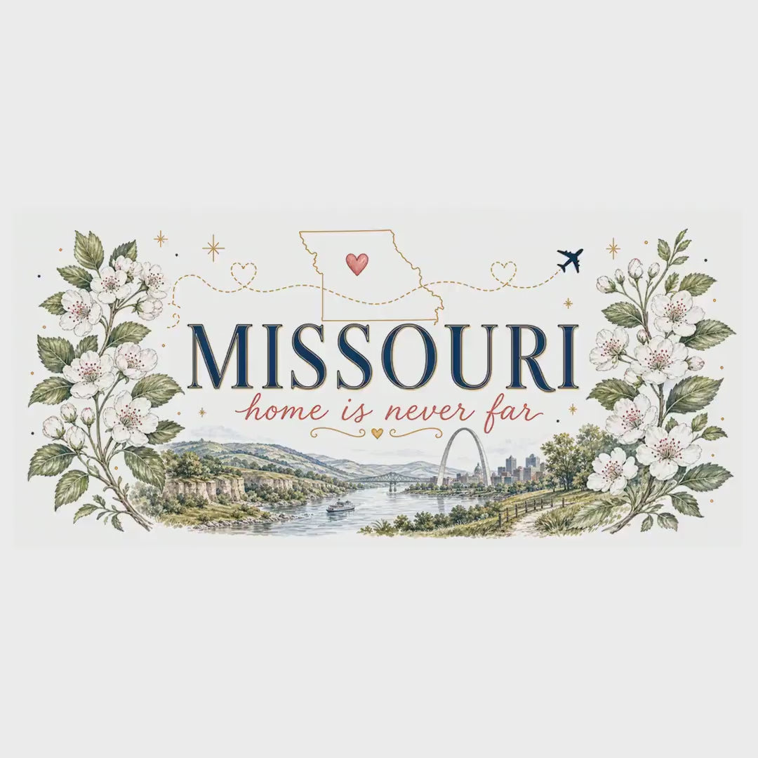 Missouri Home State Mug | Moving Away, Long Distance Friendship Gift video