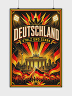 Germany World Cup Poster | Rally Fan Art Print | 2026 Soccer Wall Decor video