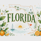 Florida State Flower 20oz Tumbler | Florida Botanical Gift | Insulated Stainless Steel Travel Cup video