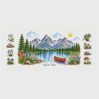 Grand Teton National Park Mug | US Travel Souvenir Accent Coffee Mug | 11oz 15oz Ceramic Cup video