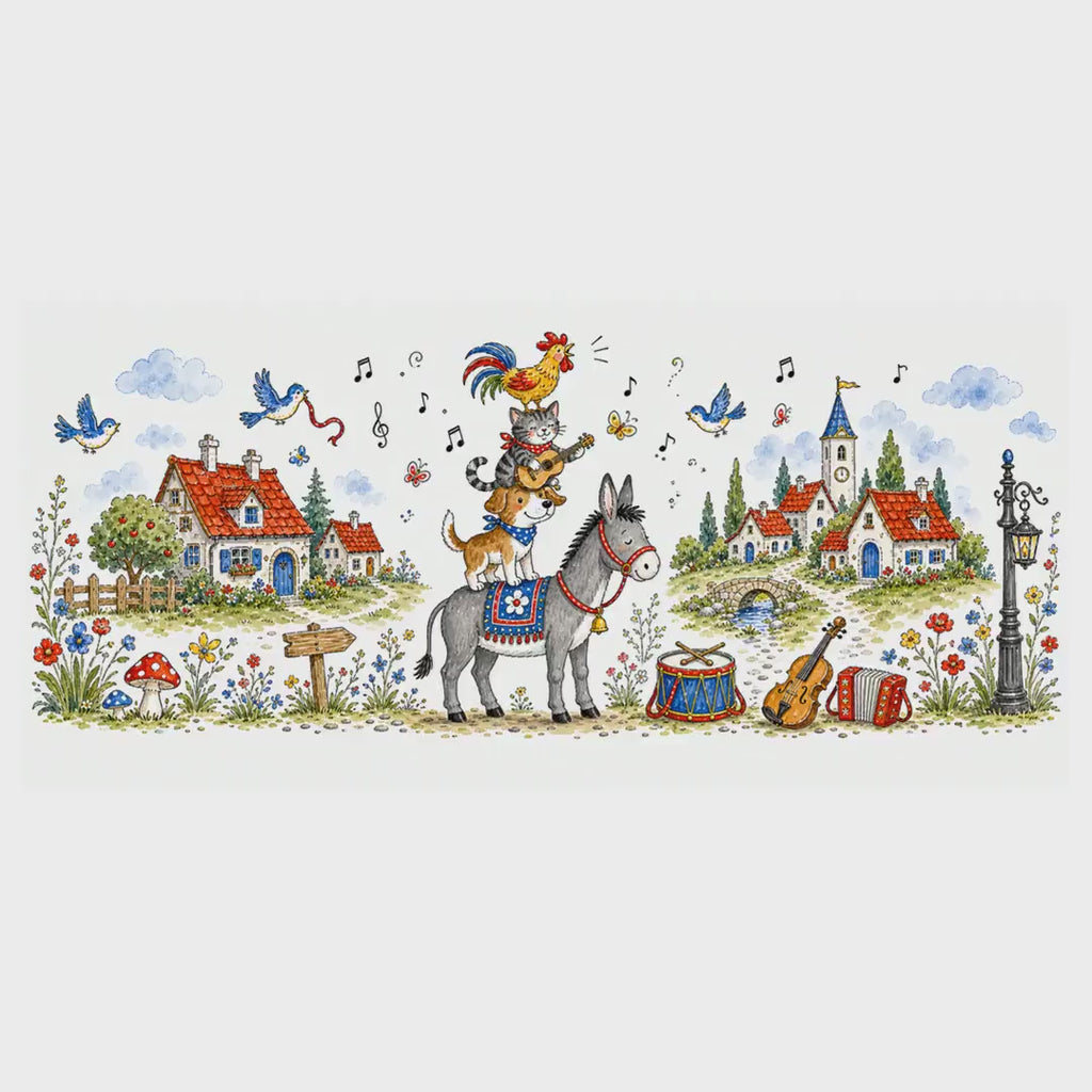Bremen Town Musicians Mug | Storybook Accent Coffee Mug | EveryLegend video