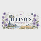 Illinois State Map Mug | Botanical Travel Sketch, Moving Away Gift (11oz 15oz) video