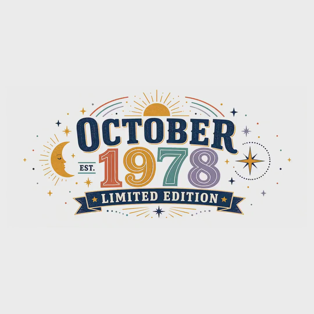 Custom Birthday Mug | Celestial Retro Design, Limited Edition (11oz or 15oz) video