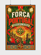 Portugal World Cup Poster | Rally Fan Art Print | 2026 Soccer Wall Decor video