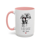 Personalized Elephant Teacher Mug | Never Forget the Difference You Make | Custom Name | 11oz 15oz