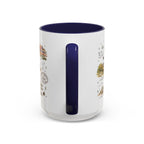 Theodore Roosevelt National Park Coffee Mug | North Dakota Badlands Bison Gift | Accent Color Ceramic 11oz 15oz