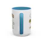 Theodore Roosevelt National Park Coffee Mug | North Dakota Badlands Bison Gift | Accent Color Ceramic 11oz 15oz