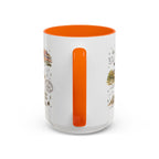 Theodore Roosevelt National Park Coffee Mug | North Dakota Badlands Bison Gift | Accent Color Ceramic 11oz 15oz