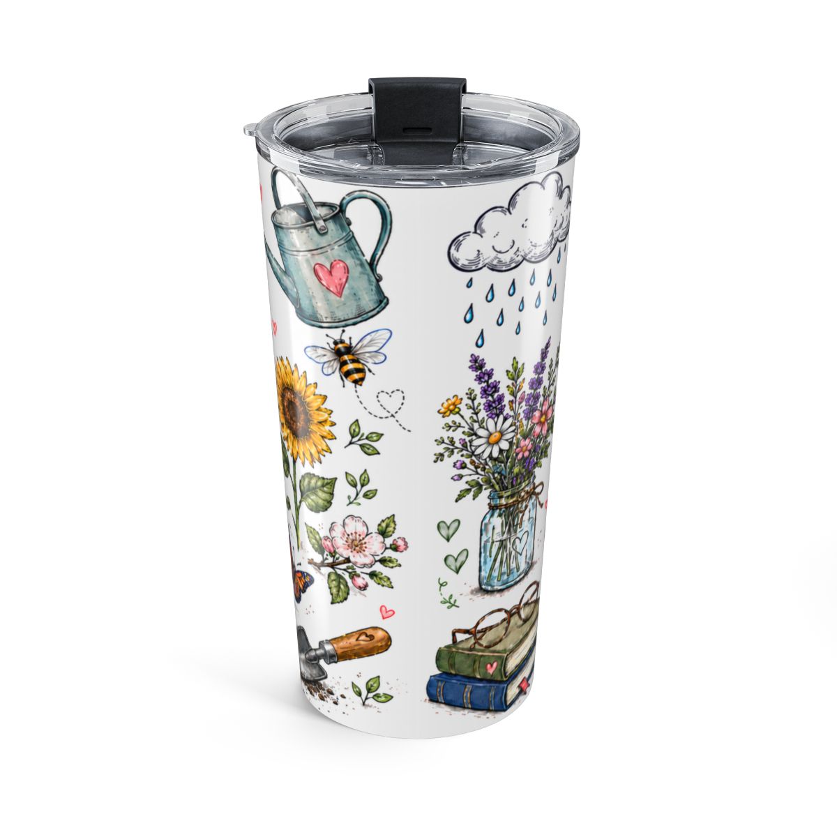 Teacher Appreciation Tumbler | Insulated Stainless Steel Travel Cup — back