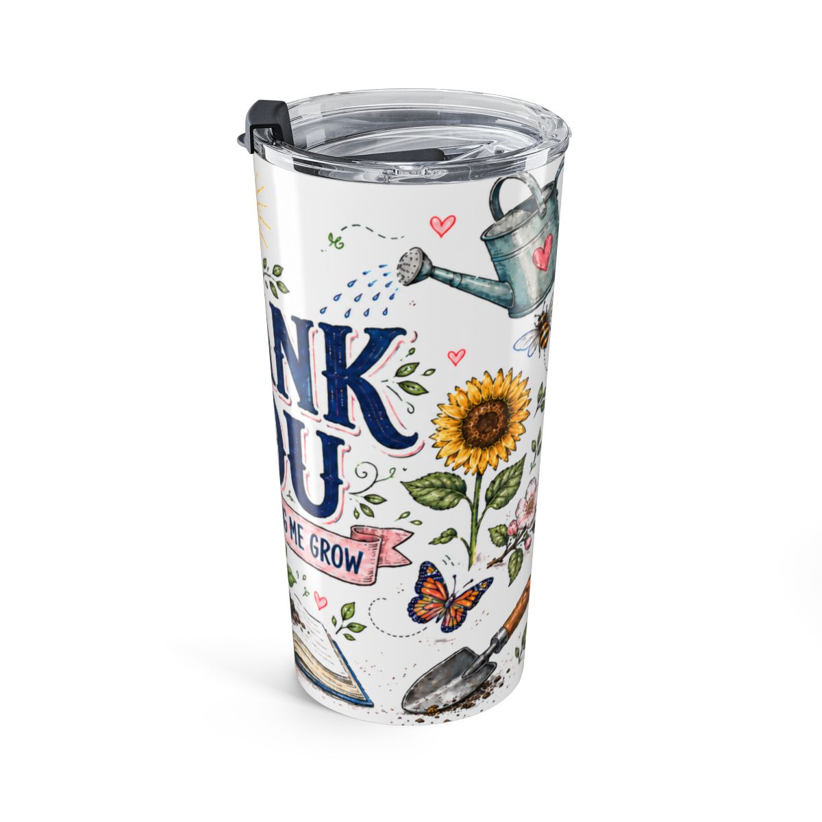 Teacher Appreciation Tumbler | Insulated Stainless Steel Travel Cup — right