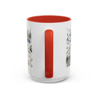 Voyageurs National Park Coffee Mug | Minnesota Lake Wilderness Canoe Gift | Accent Color Ceramic 11oz 15oz