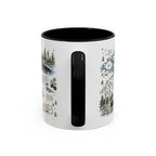 Voyageurs National Park Coffee Mug | Minnesota Lake Wilderness Canoe Gift | Accent Color Ceramic 11oz 15oz