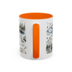 Voyageurs National Park Coffee Mug | Minnesota Lake Wilderness Canoe Gift | Accent Color Ceramic 11oz 15oz