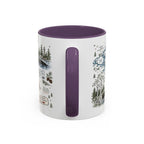 Voyageurs National Park Coffee Mug | Minnesota Lake Wilderness Canoe Gift | Accent Color Ceramic 11oz 15oz