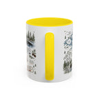 Voyageurs National Park Coffee Mug | Minnesota Lake Wilderness Canoe Gift | Accent Color Ceramic 11oz 15oz